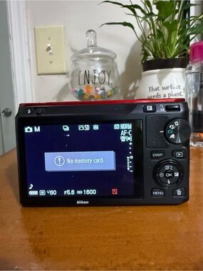 Nikon 1 Red J1 Digital Camera